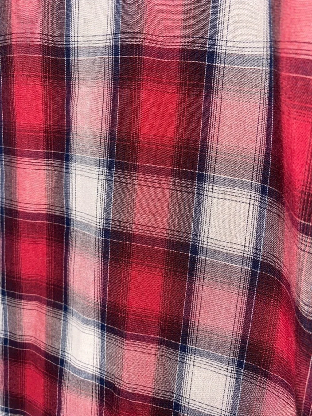 Ely Cattleman Red Plaid Short-Sleeve Western Shirt, Line Dancing - Picture 7 of 7